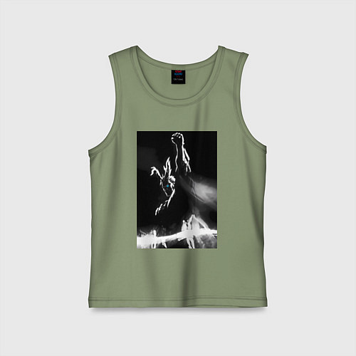 Детская майка Моя геройская академия Всемогущий / Авокадо – фото 1