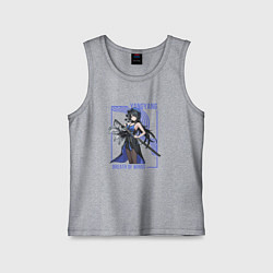 Майка детская хлопок Yangyang - Wuthering Waves, цвет: меланж