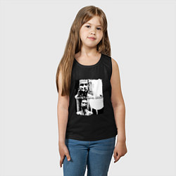 Майка детская хлопок Depeche Mode - Devotional gahan, цвет: черный — фото 2