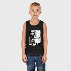 Майка детская хлопок Depeche Mode - Devotional gahan, цвет: черный — фото 2