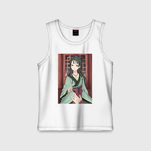 Детская майка Монолог фармацевта Маомао принцесса / Белый – фото 1