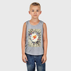 Майка детская хлопок Хвост Феи Люси Хартфилия, цвет: меланж — фото 2