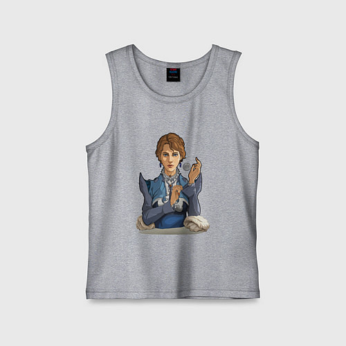 Детская майка Кассандра - RimWorld / Меланж – фото 1