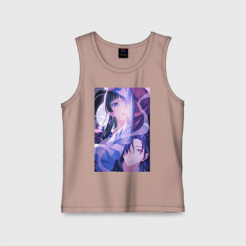 Детская майка Монолог фармацевта Маомао сыщик / Пыльно-розовый – фото 1