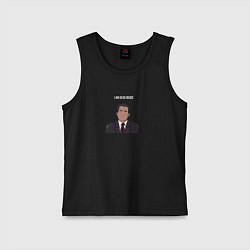 Детская майка I am dead inside Michael Scott - the office