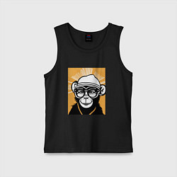 Детская майка Обезьяна и очки