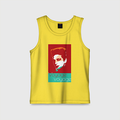 Детская майка Voyage voyage / Желтый – фото 1