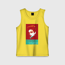 Майка детская хлопок Voyage voyage, цвет: желтый