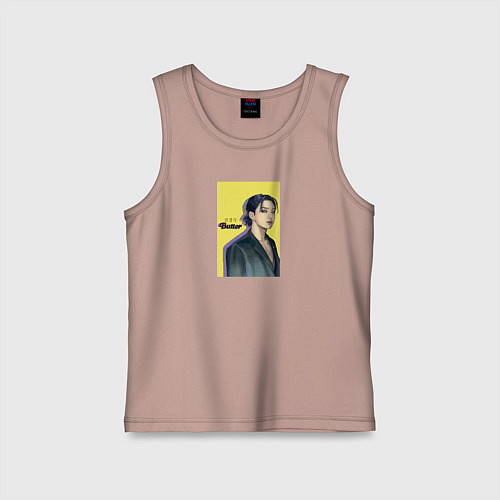 Детская майка JK Butter / Пыльно-розовый – фото 1