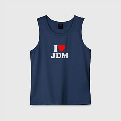 Детская майка I love JDM