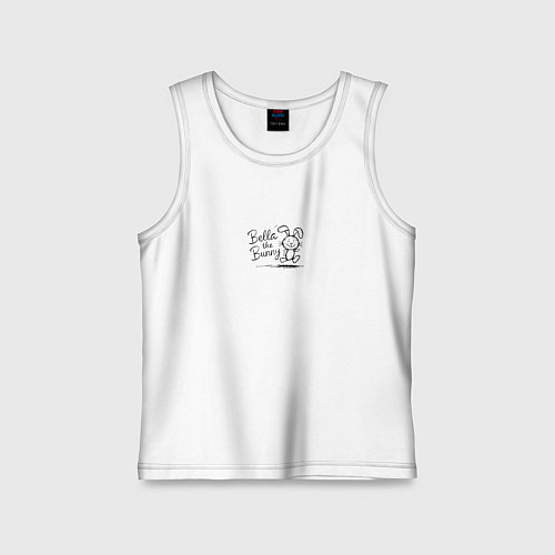 Детская майка Bella Bunny / Белый – фото 1