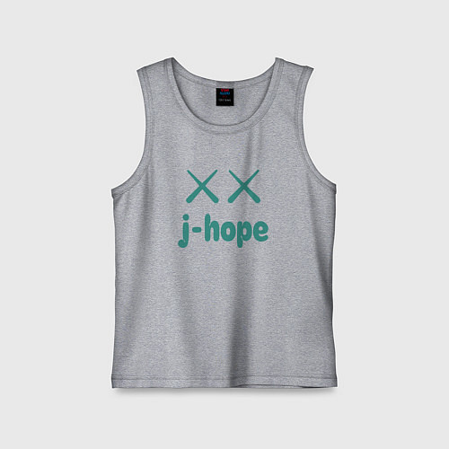 Детская майка BTS jhope / Меланж – фото 1