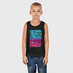 Майка детская хлопок Фальшивый уличный бомбист, цвет: черный — фото 2