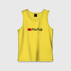 Детская майка Youtup youtube