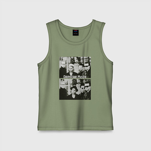 Детская майка Depeche Mode2 / Авокадо – фото 1