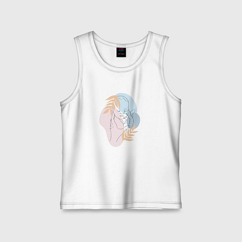 Детская майка Арт младенец в руках мамы / Белый – фото 1