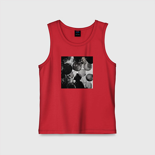 Детская майка House of the balloons / Красный – фото 1