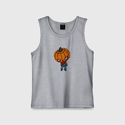 Детская майка Sigma boy is Halloween / Меланж – фото 1