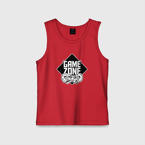Детская майка Game zone / Красный – фото 1