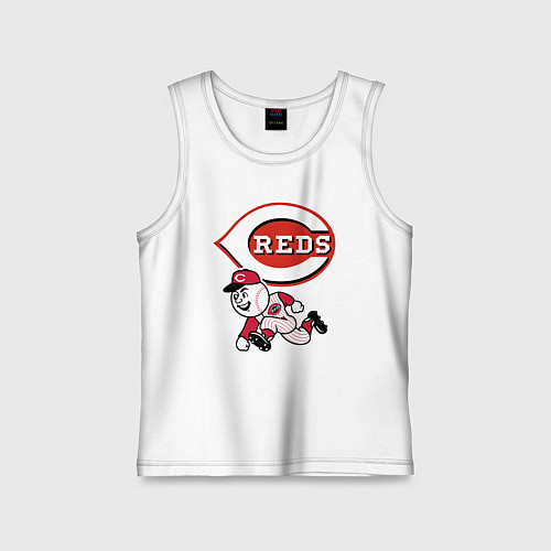 Детская майка Cincinnati reds baseball team - talisman / Белый – фото 1