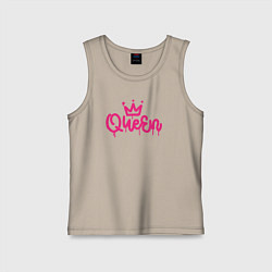 Детская майка Pink queen