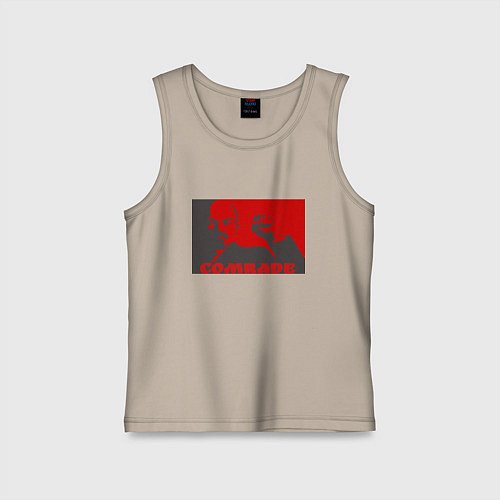 Детская майка Comrade / Миндальный – фото 1