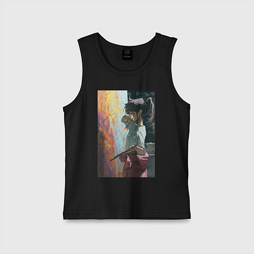 Детская майка Художник рисует / Черный – фото 1