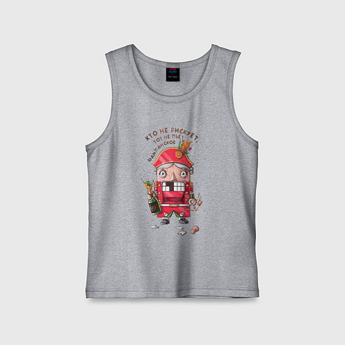 Детская майка Щелкунчик / Меланж – фото 1