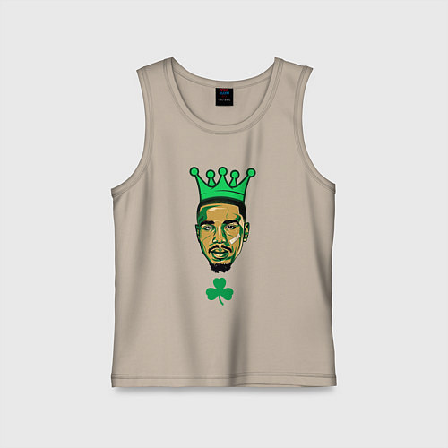 Детская майка Jason Tatum / Миндальный – фото 1