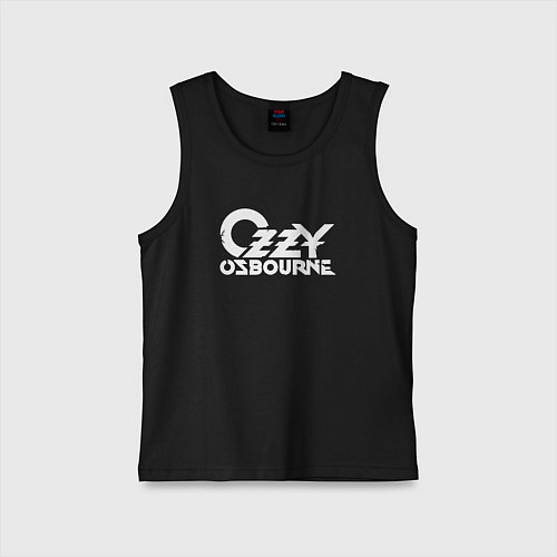 Детская майка Ozzy Osbourne - logo / Черный – фото 1