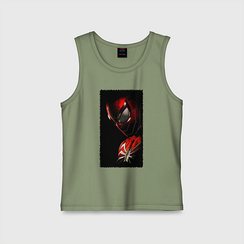 Детская майка Человек паук паркер / Авокадо – фото 1