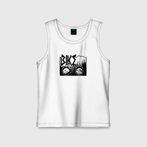 Детская майка Bike mtb / Белый – фото 1