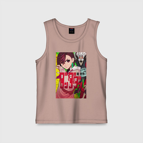 Детская майка Momo Ayase х Ken Takakura / Пыльно-розовый – фото 1