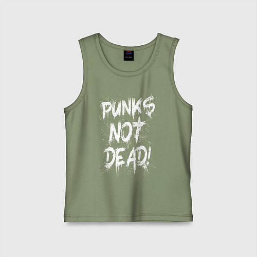 Детская майка Punk not dead / Авокадо – фото 1