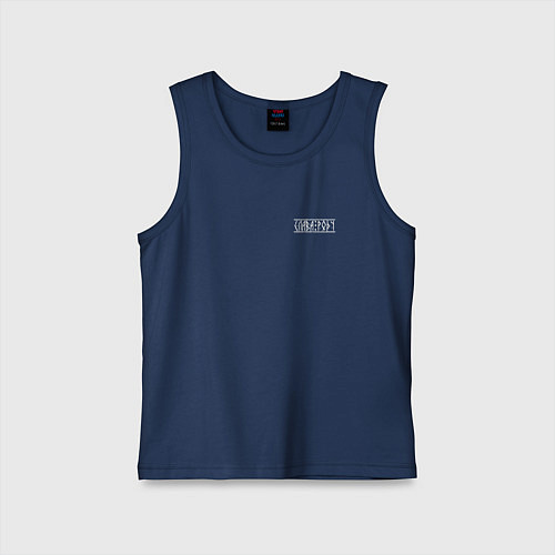 Детская майка Слава роду / Тёмно-синий – фото 1