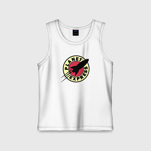 Детская майка Логотип Футурама / Белый – фото 1