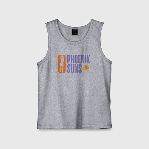 Детская майка Phoenix Suns play / Меланж – фото 1