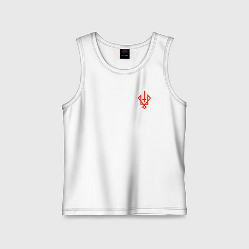 Детская майка Славянский символ руевит / Белый – фото 1