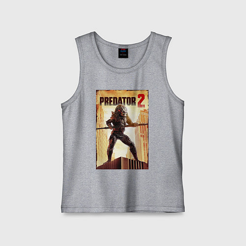 Детская майка Predator 2 / Меланж – фото 1