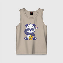Детская майка Cute panda