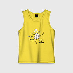 Детская майка Овечка-всегда в позитиве