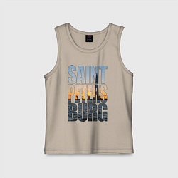 Детская майка Санкт-Петербург Лахта центр