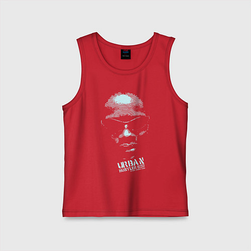 Детская майка Urban Hustler / Красный – фото 1