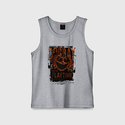 Детская майка Пеклопёс DogDay из Poppy Playtime / Меланж – фото 1