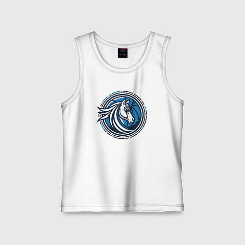 Детская майка Mavericks NBA / Белый – фото 1