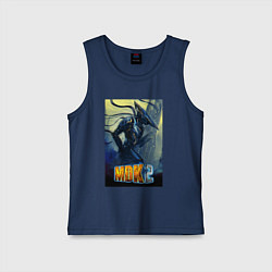 Майка детская хлопок MDK - Kurt, цвет: тёмно-синий