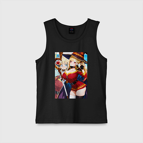 Детская майка Марин Китагава косплей Мегумин / Черный – фото 1