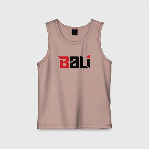 Детская майка Bali / Пыльно-розовый – фото 1