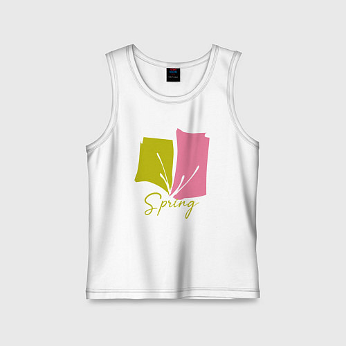 Детская майка Spring / Белый – фото 1