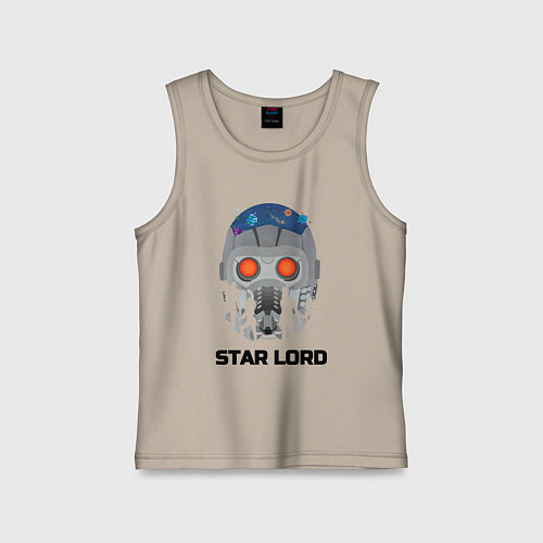 Детская майка Star lord / Миндальный – фото 1